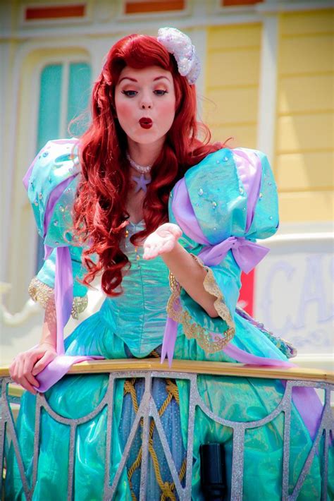 Ariel Blowing Her Kiss Ariel Disney World Disney Princess Ariel