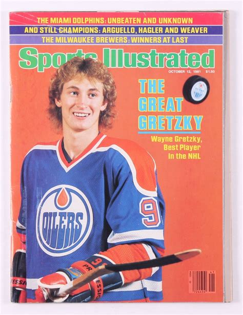 Original Wayne Gretzky Oilers 1981 Sports Illustrated Magazine