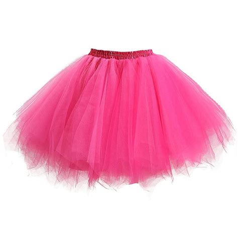 Girls Elastic Waist Lace Tutu Skirt Tulle Kids Party Dance Fancy Skirts