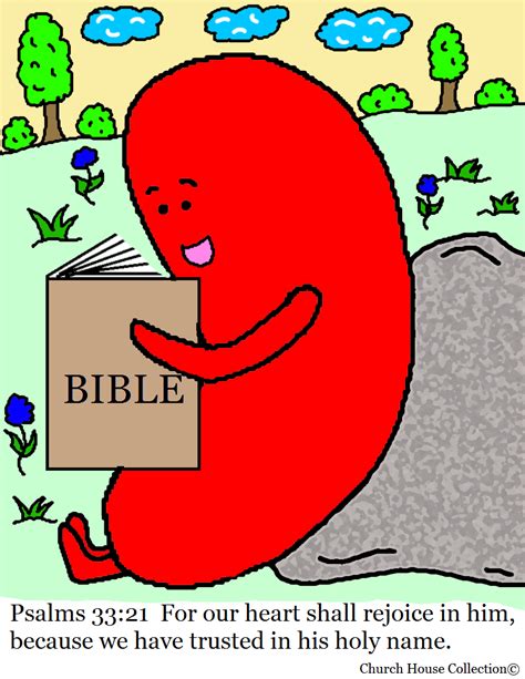 Church House Collection Blog Jelly Bean Reading Bible Coloring Page