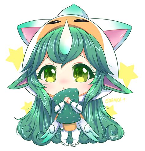 Soraka In Pajamas By Xyrise League Of Legends Comic Lol League Of Legends League Of Legends