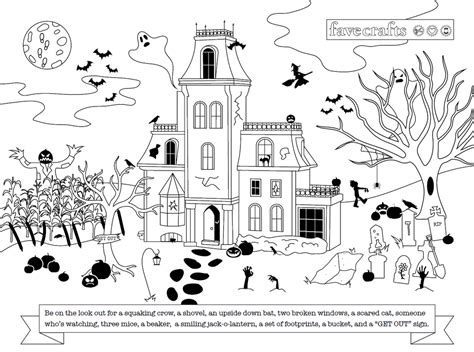 Some sites allow you to print a free printable, others do not. Halloween Free Printable Hidden Picture for Adults ...