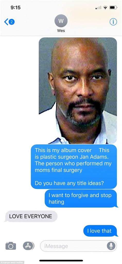 Kanye West Suggests New Album Cover Will Be Mugshot Of Late Mothers