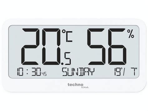 Technoline Badethermometer Technoline Thermo Hygrometer Ws 9455
