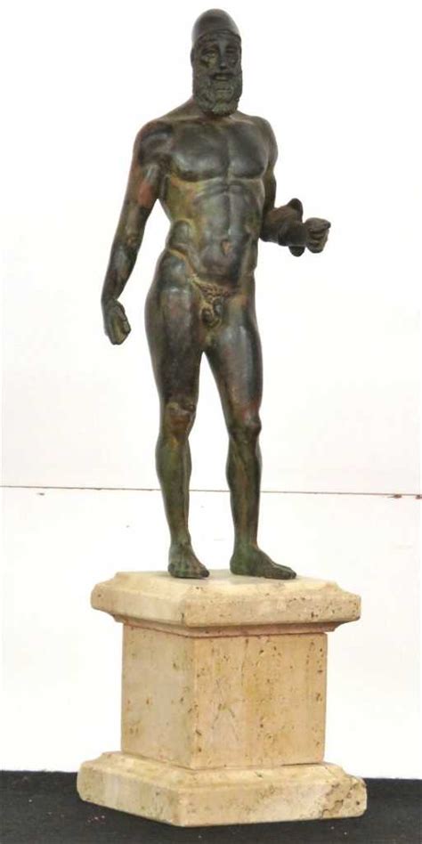 Bronze Model Of A Riace Warrior