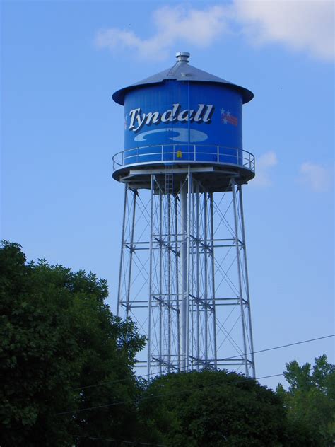 Tyndall Water Tower Tyndall South Dakota J Stephen Conn Flickr