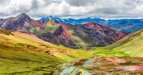 Vinicunca Aka The Rainbow Mountains In Peru Purewow