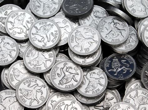 Silver 10p Chocolate Coins Buy Silver 10p Chocolate Coins Online