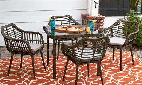 In case you want to enjoy a cup of coffee with it is not your regular outdoor dining table. How to Choose Patio Furniture for Small Spaces | Overstock.com