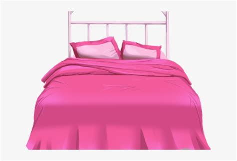 Bed Clipart Png Transparent Pink Cartoon Bed Png Image Transparent