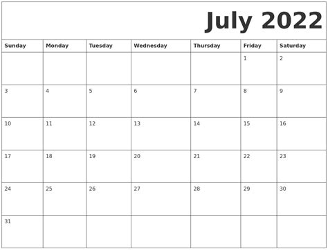 July 2022 Free Printable Calendar June 2022 Calendar Ukraine Davis