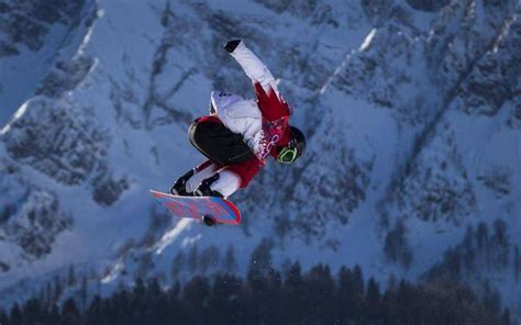 Canadians Take To The Air In Slopestyle Final The Globe And Mail