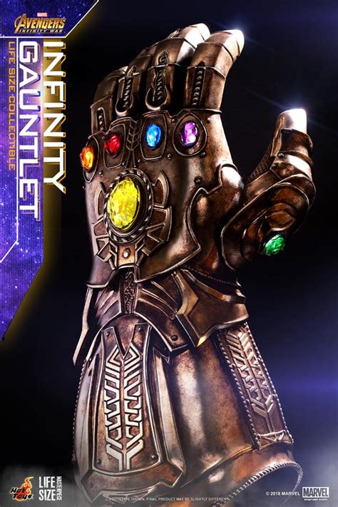 hot toys infinity gauntlet life size replica up for order marvel toy news