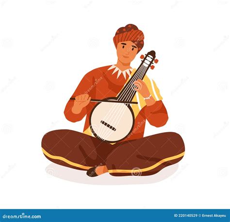 Veena Indian Music Instrument Stock Photo Cartoondealer Com