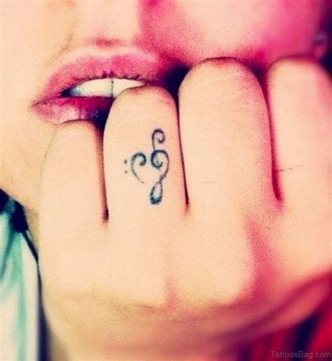 59 Small Heart Tattoos On Finger