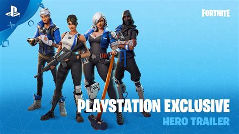 Fortnite Is Here With Ps4 Exclusive Heroes Playstationblog