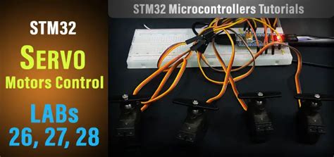 Stm32 Servo Motor Control With Pwm Servo Library Example Code