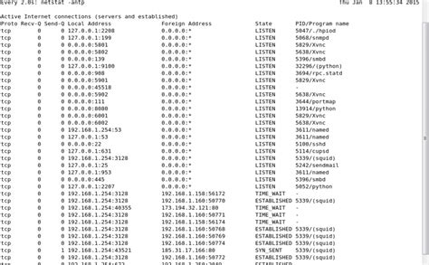 Search port 80 in netstat. How to verify DDOS attack with netstat command on Linux ...