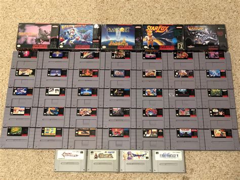 All The Snes Games I Managed To Pick Up In 2018 It Was A Great Year