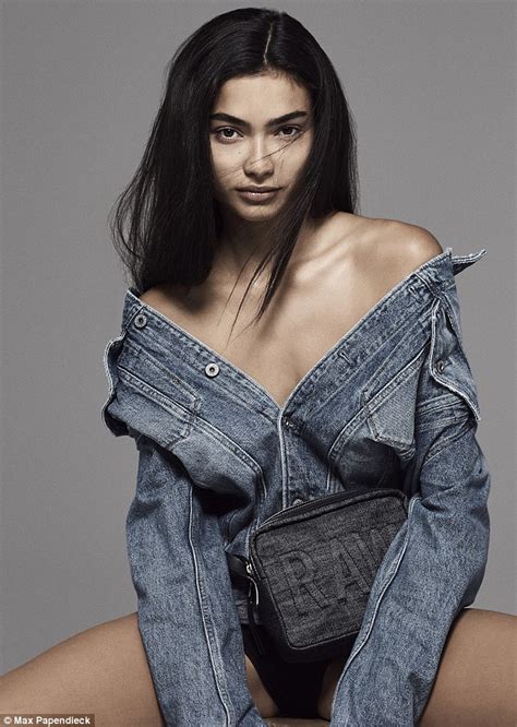 Kelly Gale Models In Un Retouched Campaign For G Star Raw