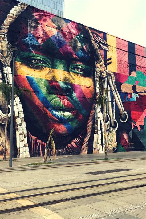 Street Art No Rio De Janeirograffiti E Cores Para Os Muros Da Cidade Kobra Street Art