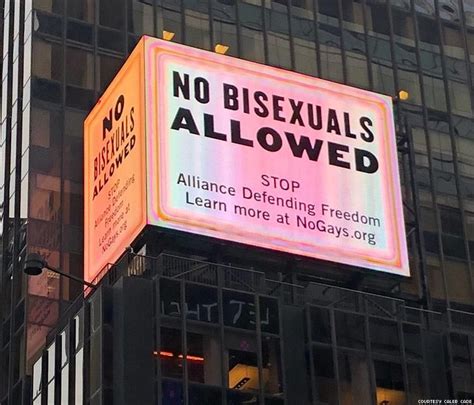 Times Square No Gays Allowed Billboard Takes Aim At Anti Lgbtq Group