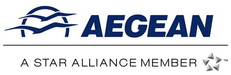 This is the logo for to represent aegean airlines. Aegean Logo / Airlines / Logonoid.com