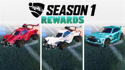New Season 1 Competitive Rewards Revealed Rocket League New Decals