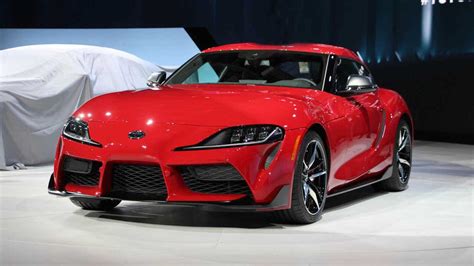 2020 Toyota Supra Live From The Detroit Auto Show
