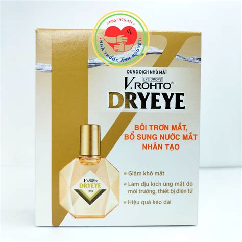 V Rohto Dryeye Eye Drops Ml Replenishes Artificial Tears Reduces Dry Eyes Soothes Eyes