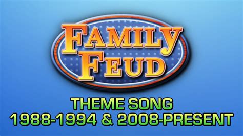 With 6 game modes to choose from, there's something there for everyone! Family Feud: Theme Song (1988-1994 and 2008-Present) - YouTube