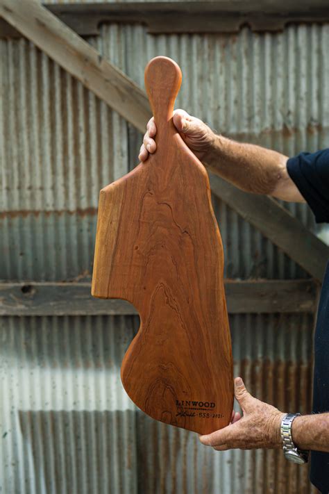 558 Cherry Wood Cutting Board — Linwood