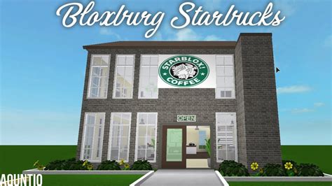 Bloxburg Starbucks Exterior