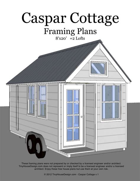 Tiny modern style house plans 256 sq.ft. Free 20 X 20 Cabin Plans - WoodWorking Projects & Plans