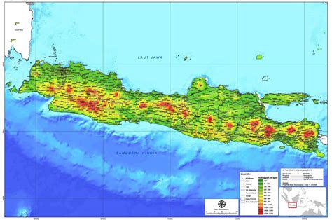 Peta Pulau Jawa Riset