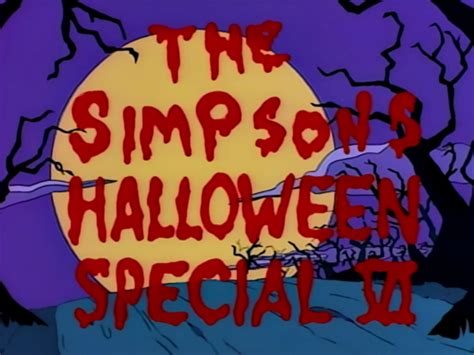 Treehouse Of Horror Vidvd Features Wikisimpsons The Simpsons Wiki