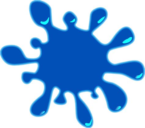 Water Splash Clip Art At Vector Clip Art