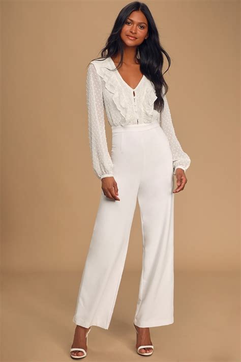 Graduation White Jumpsuit Ubicaciondepersonascdmxgobmx