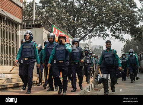 Police Foils Protest Rally Of Bangladesh Nationalist Party In Front Of