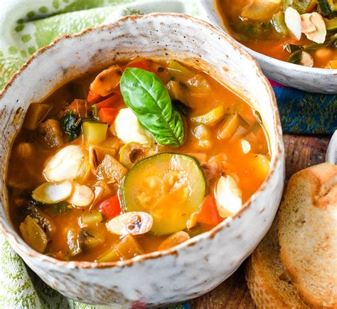 Quick And Easy Mediterranean Vegetable Soup Larder Love