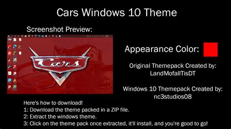 Cars Windows 10 Theme By Nc3studios08 On Deviantart