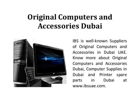 Original Computers And Accessories Dubai