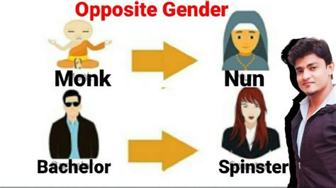 Opposite Genders Opposite Genders In English Krishna Sir Youtube