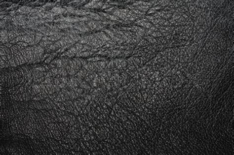 Worn And Cracked Black Leather Texture Stock Photo Colourbox