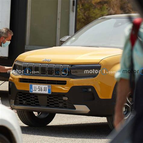 New Jeep Compact Suv Spied Undisguised For The First Time