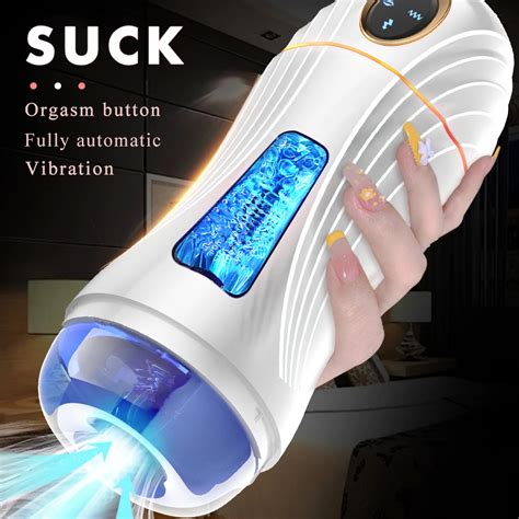 Sex Toys Masturbation Cup Automatic Sucking Real Vagina Oral Vacuum Sucking Vibrator Male