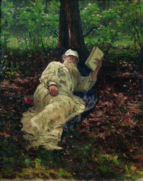 Leo Tolstoy In The Forest Ilya Repin Ilya Repin Kandinsky Famous