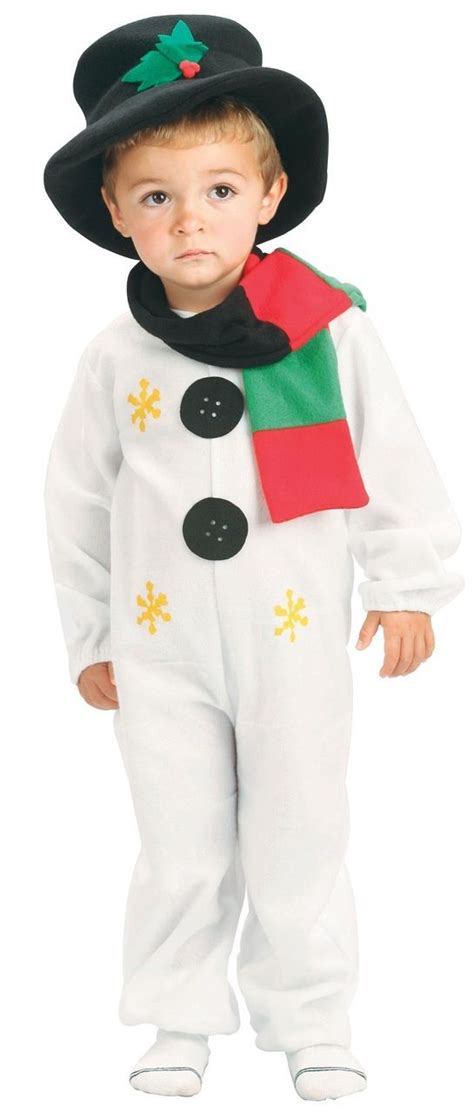 Toddler Girls Or Boys Snowman Fancy Dress Outfit Perfect For Christmas