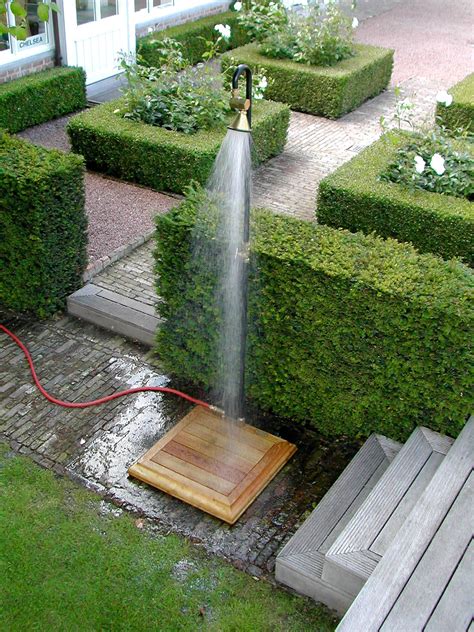 Outdoor Showers Cool Off Outdoors