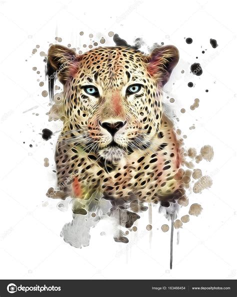 Wild Leopard Poster — Stock Photo © Studiolondon 163466454